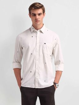 Arrow Sports - Off White Men Printed Shirt