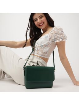 Fastrack - Malachite Green Casual Sling Bag for Women