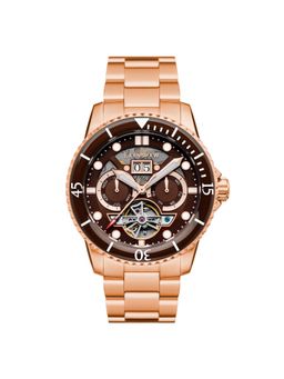 Earnshaw - Duncan Grand Automatic Brown Round Dial Mens Watch - ES-8174-99