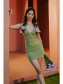 Green color option, Sold out, Currently selected