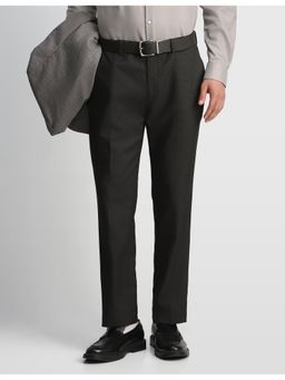Arrow - Men's Textured Hudson Regular Fit Trousers