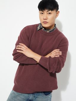 max - Urb_N Men Ribbed Sweater