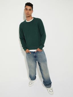 max - Urb_N Men Solid Regular Fit Sweater
