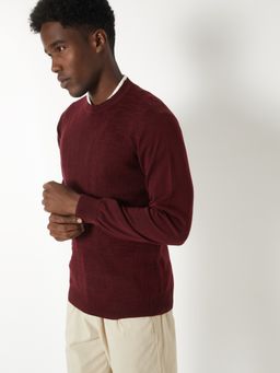 max - Men Slim Fit Knit Sweater
