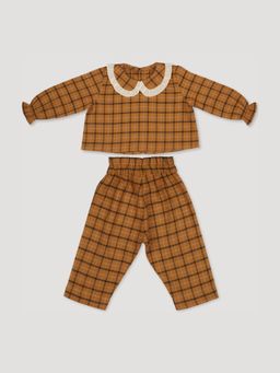 EARLY SUNDAY - Penny Cotton Checks Top and Pant