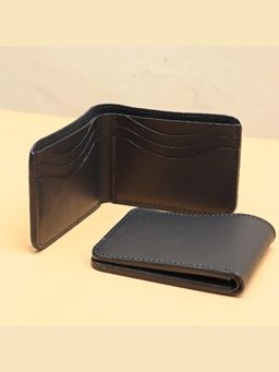 The Bicyclist - Black Classic Bifold Wallet