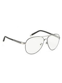 ROYAL SON - Grey Full Rim Aviator Block Spectacle Frame