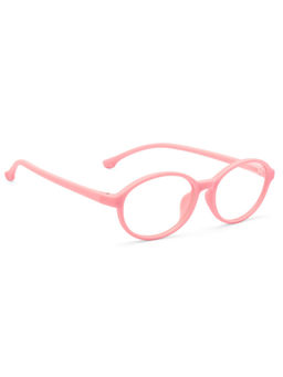 ROYAL SON - Kids Oval Round Silicon Pink Boys Girls Spectacle Frame SFKID0053-C4 (44)