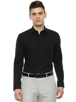 Louis Philippe - Black Formal Shirt