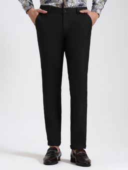 Wyre - Black Viscose Blend Club Wear Trouser