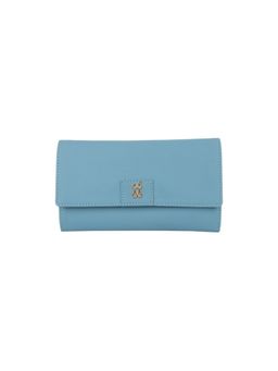 Baggit - Figt Large Blue 3 Fold Wallet