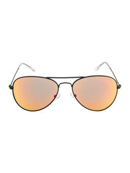 Opium Eyewear - Unisex Yellow Aviator Sunglasses with UV Protected Lens - OP-1200-C88