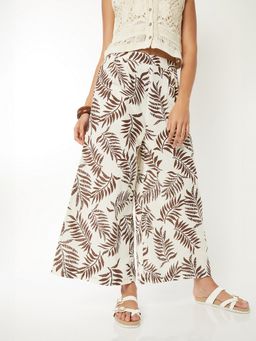 max - White Women Printed Palazzo