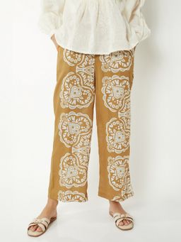 max - Brown Women Printed Palazzo