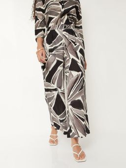 max - Grey Women Printed Palazzo