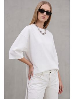 Virgio - White Tencel Top