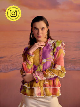BOHO-CHIC By Sukriti Jain - Georgette Chiffon Top