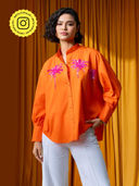 Orange color option, Currently selected