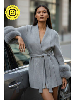 BOHO-CHIC By Sukriti Jain - The Marino Wrap Jacket