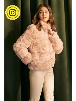 BOHO-CHIC By Sukriti Jain - Furred High Neck Jacket