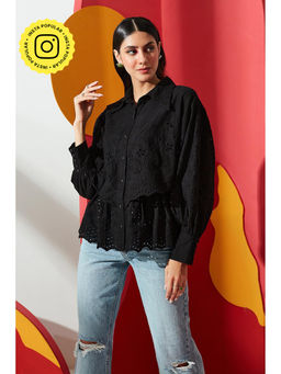 BOHO-CHIC By Sukriti Jain - Black Boho-Chic Shirt