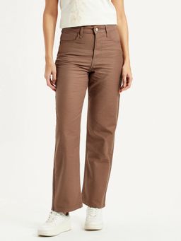 Levi's - Brown Women's High Rise Straight Fit Jeans