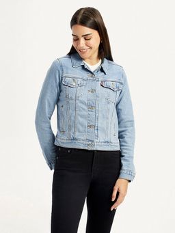 Levi's - Women'S Solid Light-Blue Trucker Jacket