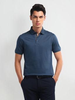 Arrow - Solid Cotton Polo T-Shirt