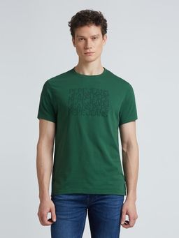 Pepe Jeans - Green Print Short Sleeve T-Shirt