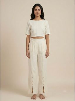 Bcz Style - Beige Women Bootcut Pant