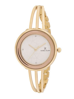 Daniel Klein - White Quartz Analog Watch (Dk.1.14290-7) (M)