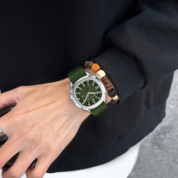 Giordano - Green Quartz Analog Watch (Gz-50118-04) (M)