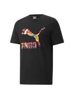 Puma - Lava Flow Logo (s) Men Black T-shirts