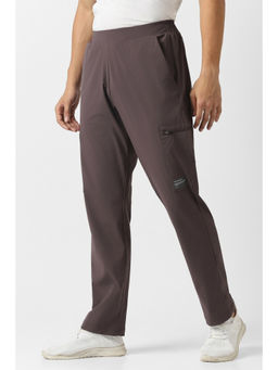 Van Heusen - Men Brown Solid Casual Trackpant