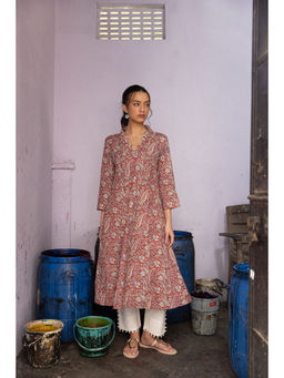 Anuvas - Irya Paisley Cotton Kurta & Pant (Set of 2)