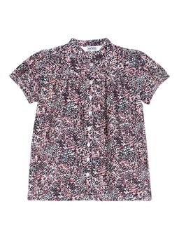 Cantabil - Girls Multi-Color Printed Casual Top