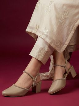 JODYHUB - Heels Beige Sandals