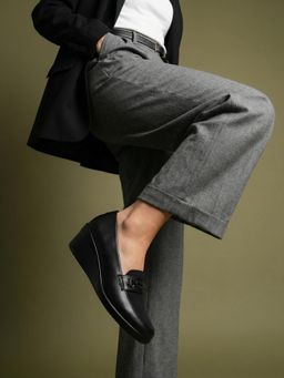 JODYHUB - Heels Black Loafers