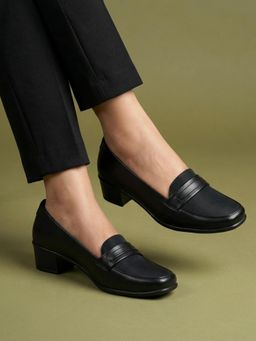 JODYHUB - Heels Black Loafers