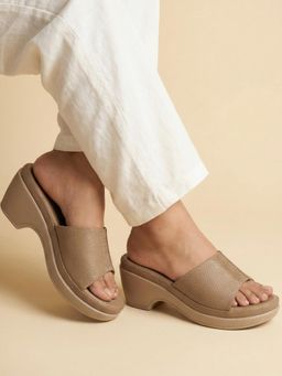 JODYHUB - Heels Taupe Sandals