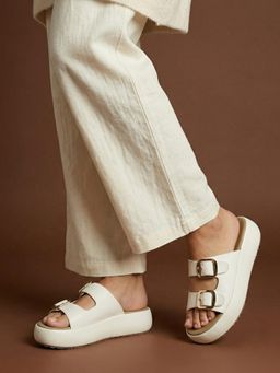 JODYHUB - Heels Cream Sandals