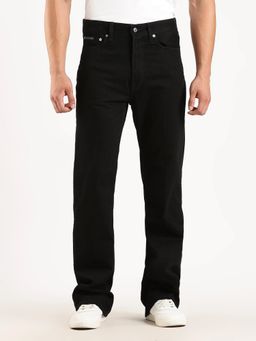 Calvin Klein - Flared Fit Mid Rise Black Jeans