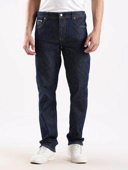 Calvin Klein - Rinse-Wash Slim Fit Mid Rise Blue Jeans
