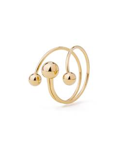 Veli Jewels - Gold Joy Statement Ring 18K Gold Plated