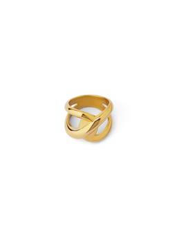 Veli Jewels - An X Pattern Ring That Is Bold, Perfect Addition To Your Statement Ring C