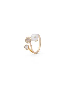 Veli Jewels - Pearl Dot Ring Skin-Safe