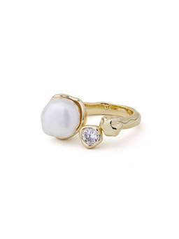 Veli Jewels - Large Pearl Statement Ring Water-Proof