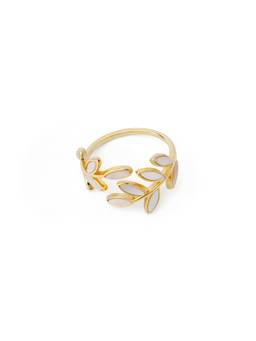 Veli Jewels - Leafy Ring 18K Gold Plated