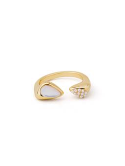 Veli Jewels - Triangle Cuff Ring Skin-Safe