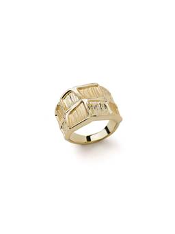 Veli Jewels - Bold Gold Statement Ring Water-Proof